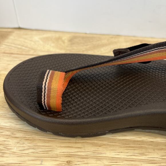 Chaco Bodhi Toe Loop Sports Sandals Belt Java Brown Orange Strap Mens Size 7 main image 10